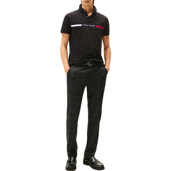 TOMMY HILFIGER POLO ΜΠΛΟΥΖΑ ΑΝΔΡIKH MW0MW38130-BDS