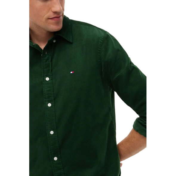 TOMMY HILFIGER SOLID ΚΟΤΛΕ ΠΟΥΚΑΜΙΣΟ ΑΝΔΡΙΚΟ MW0MW40486-L07