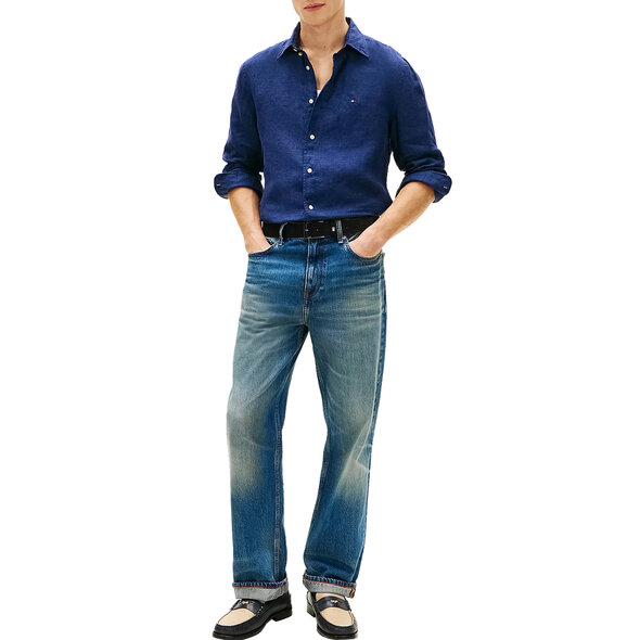 TOMMY HILFIGER SOLID ΠΟΥΚΑΜΙΣΟ ΑΝΔΡΙΚΟ MW0MW41530-DCC