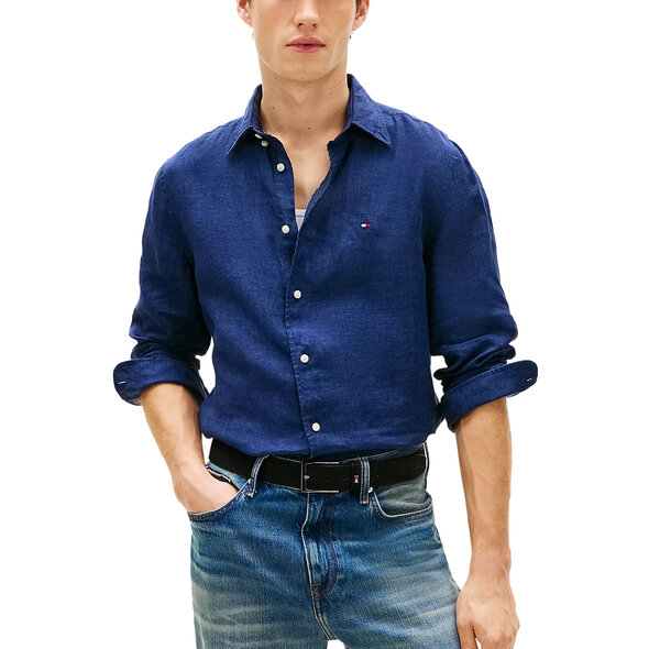 TOMMY HILFIGER SOLID ΠΟΥΚΑΜΙΣΟ ΑΝΔΡΙΚΟ MW0MW41530-DCC