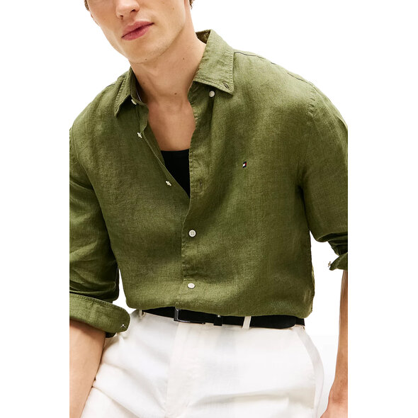 TOMMY HILFIGER SOLID ΠΟΥΚΑΜΙΣΟ ΑΝΔΡΙΚΟ MW0MW41530-MSX