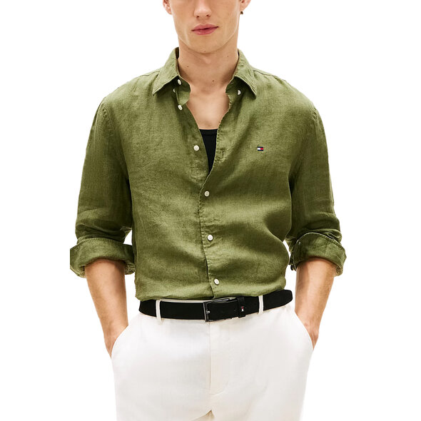 TOMMY HILFIGER SOLID ΠΟΥΚΑΜΙΣΟ ΑΝΔΡΙΚΟ MW0MW41530-MSX