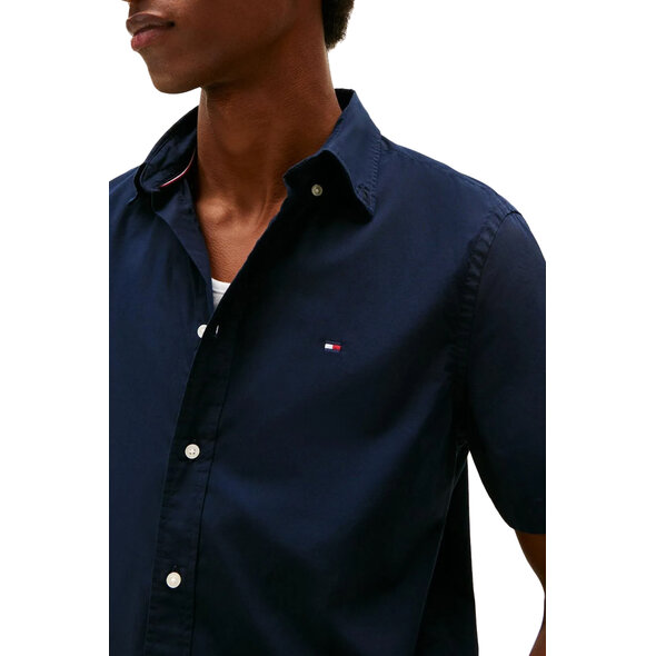 TOMMY HILFIGER FLEX POPLIN ΠΟΥΚΑΜΙΣΟ ΑΝΔΡΙΚΟ MW0MW42248-DW5