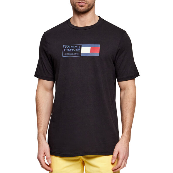 TOMMY HILFIGER TEXT BOX ΜΠΛΟΥΖΑ ΑΝΔΡIKH MW0MW42366-BDS