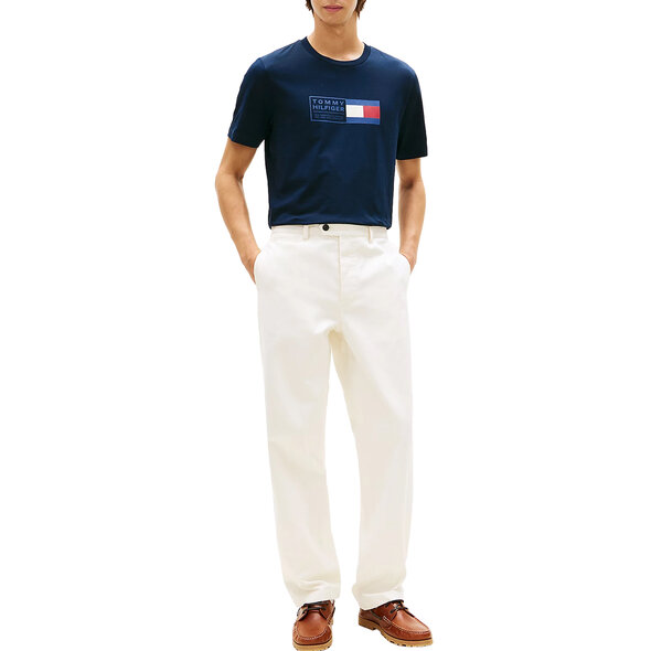 TOMMY HILFIGER TEXT BOX ΜΠΛΟΥΖΑ ΑΝΔΡIKH MW0MW42366-DW5