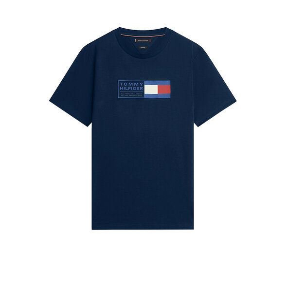TOMMY HILFIGER TEXT BOX ΜΠΛΟΥΖΑ ΑΝΔΡIKH MW0MW42366-DW5