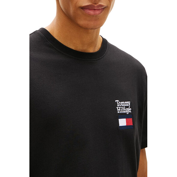 TOMMY HILFIGER TEXT STACK ΜΠΛΟΥΖΑ ΑΝΔΡΙΚΗ MW0MW42367-BDS
