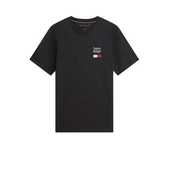 TOMMY HILFIGER TEXT STACK ΜΠΛΟΥΖΑ ΑΝΔΡΙΚΗ MW0MW42367-BDS