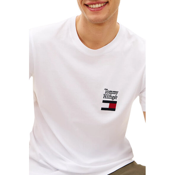 TOMMY HILFIGER TEXT STACK ΜΠΛΟΥΖΑ ΑΝΔΡΙΚΗ MW0MW42367-YBR