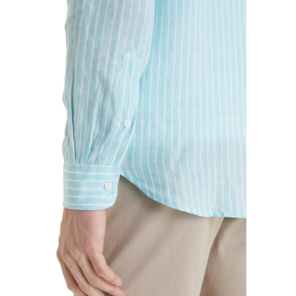 TOMMY HILFIGER LINEN BENGAL STRIPE ΠΟΥΚΑΜΙΣΟ ΑΝΔΡΙΚΟ MW0MW42400-0A6