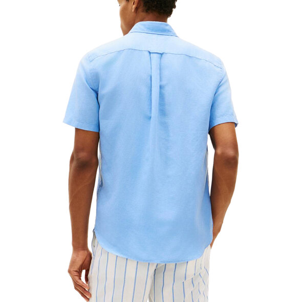 TOMMY HILFIGER  LINEN BLEND SOLID ΠΟΥΚΑΜΙΣΟ ΑΝΔΡΙΚΟ MW0MW42450-C14