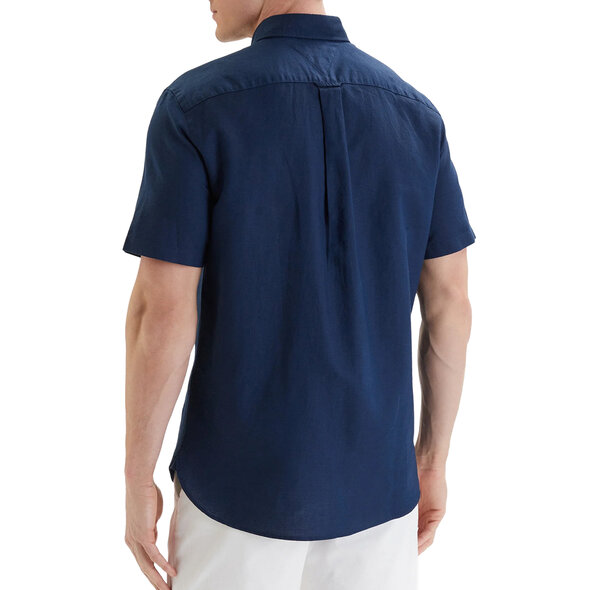 TOMMY HILFIGER  LINEN BLEND SOLID ΠΟΥΚΑΜΙΣΟ ΑΝΔΡΙΚΟ MW0MW42450-DCC