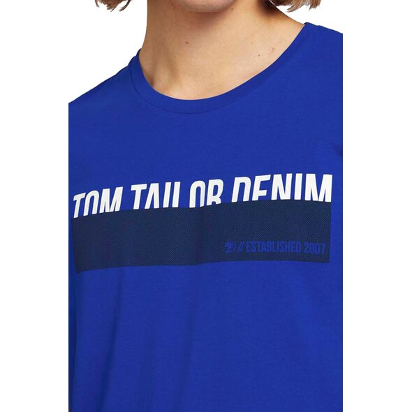 TOM TAILOR T-SHIRT ΜΕ PRINΤ ΑΝΔΡΙΚΟ 1016303-14531