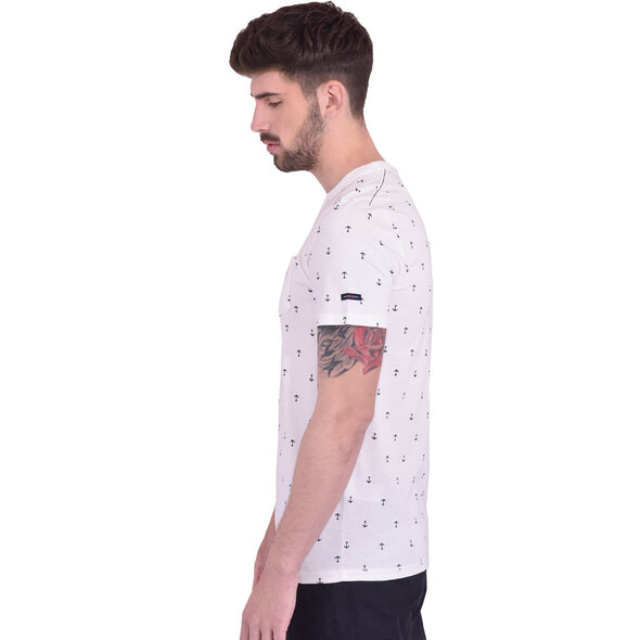 TOM TAILOR ΜΠΛΟΥΖΑ ΑΝΔΡΙΚΗ ΜΕ HARBOUR MINIMAL PRIΝΤ 1024571-10332