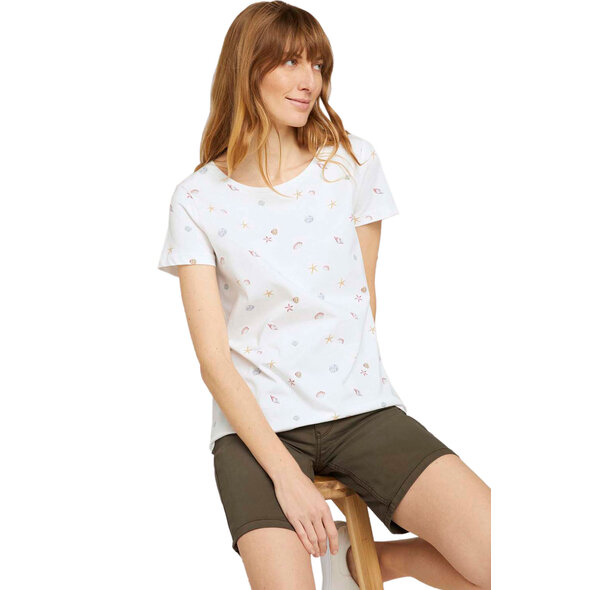 TOM TAILOR PRINTED ΜΠΛΟΥΖΑ ΓΥΝΑΙΚEIA 1025913-27999