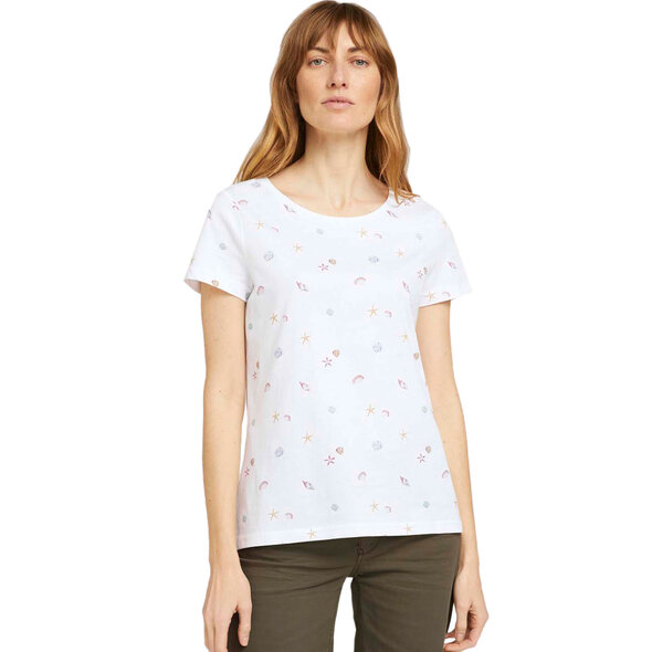 TOM TAILOR PRINTED ΜΠΛΟΥΖΑ ΓΥΝΑΙΚEIA 1025913-27999