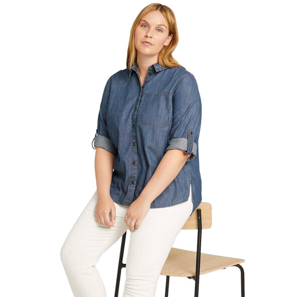 TOM TAILOR DENIM ΠΟΥΚΑΜΙΣΟ ΓΥΝΑΙΚEIO 1026847-10110