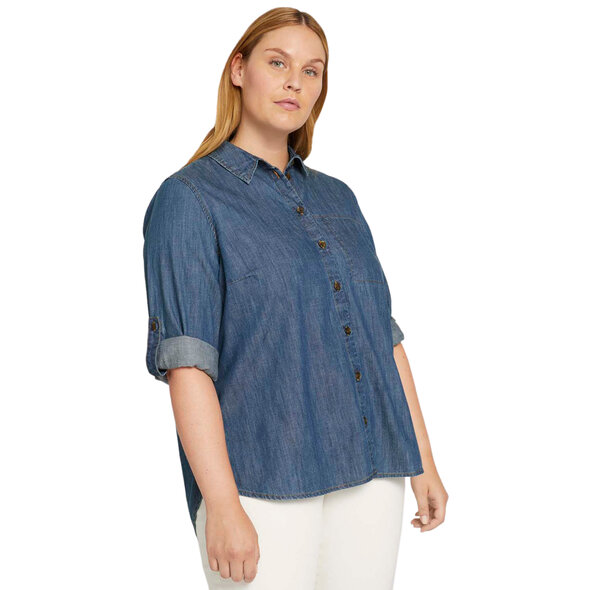 TOM TAILOR DENIM ΠΟΥΚΑΜΙΣΟ ΓΥΝΑΙΚEIO 1026847-10110
