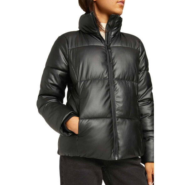 TOM TAILOR ECO-LEATHER PUFFER ΜΠΟΥΦΑΝ ΓΥΝΑΙΚEIO 1027037-14482