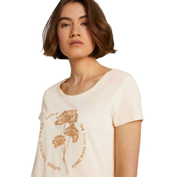TOM TAILOR ΜΠΛΟΥΖΑ ΓΥΝΑΙΚEIA ME FLOCK PRINT 1027232-22515