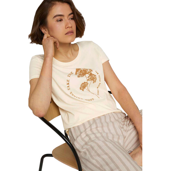 TOM TAILOR ΜΠΛΟΥΖΑ ΓΥΝΑΙΚEIA ME FLOCK PRINT 1027232-22515
