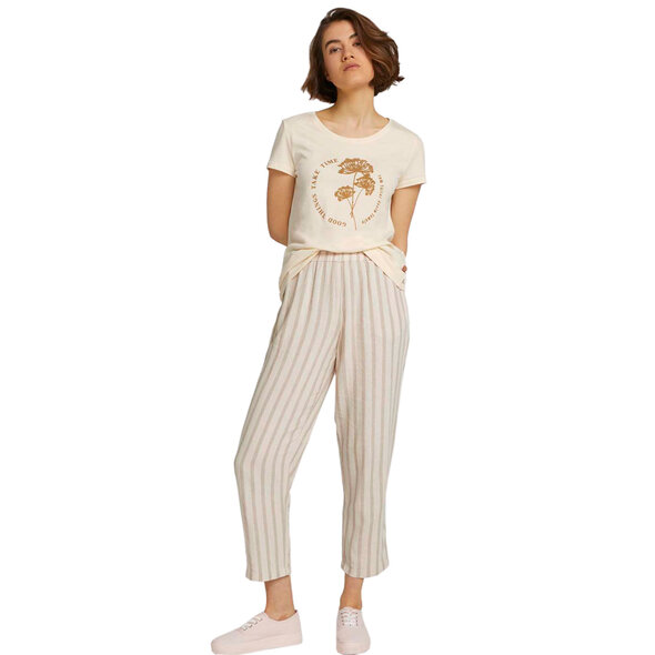 TOM TAILOR ΜΠΛΟΥΖΑ ΓΥΝΑΙΚEIA ME FLOCK PRINT 1027232-22515