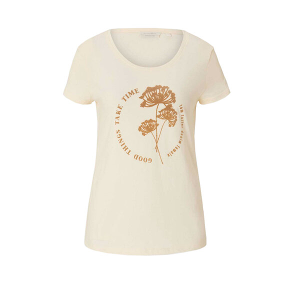 TOM TAILOR ΜΠΛΟΥΖΑ ΓΥΝΑΙΚEIA ME FLOCK PRINT 1027232-22515