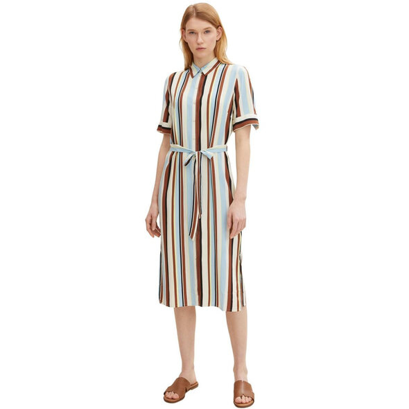 TOM TAILOR MIDI ΦΟΡΕΜΑ ΓΥΝΑΙΚEIO 1031312-29574