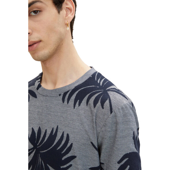 TOM TAILOR JACQUARD T-SHIRT ΑΝΔΡΙΚΟ 1032338-10668