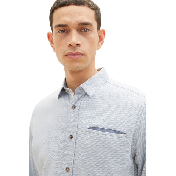TOM TAILOR TEXTURED ΠΟΥΚΑΜΙΣΟ ΑΝΔΡIKO 1034895-31213