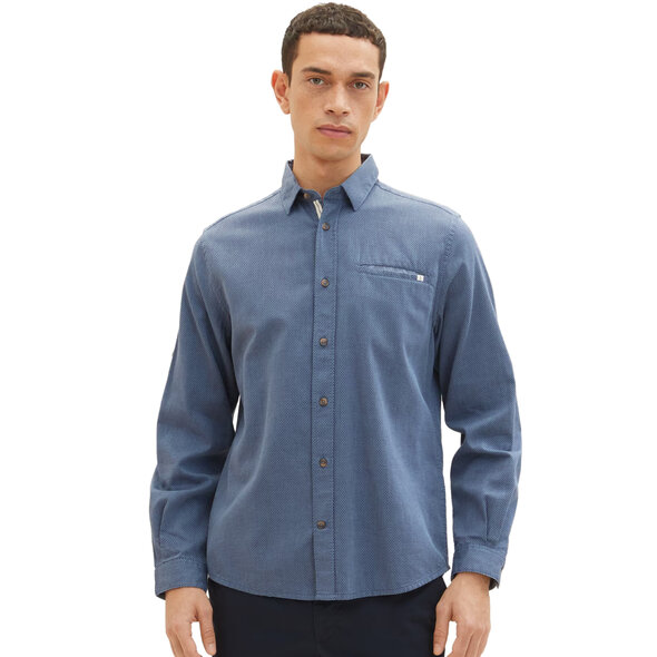 TOM TAILOR TEXTURED ΠΟΥΚΑΜΙΣΟ ΑΝΔΡIKO 1034895-31218