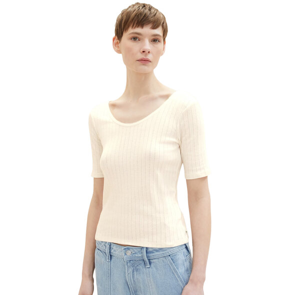TOM TAILOR TOP ΓΥΝΑΙΚΕΙΟ ΜΕ POINTELLE 1035388-10348