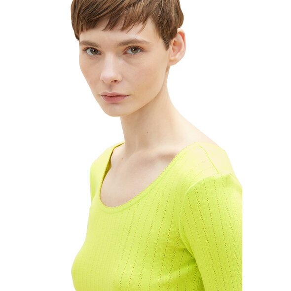 TOM TAILOR TOP ΓΥΝΑΙΚΕΙΟ ΜΕ POINTELLE 1035388-24702