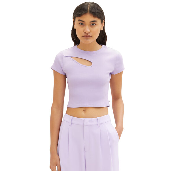 TOM TAILOR RIB CROP TOP ΓΥΝΑΙΚEIO 1035394-31042