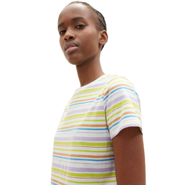 TOM TAILOR STRIPE ΜΠΛΟΥΖΑ ΓΥΝΑΙΚEIA 1035867-31114