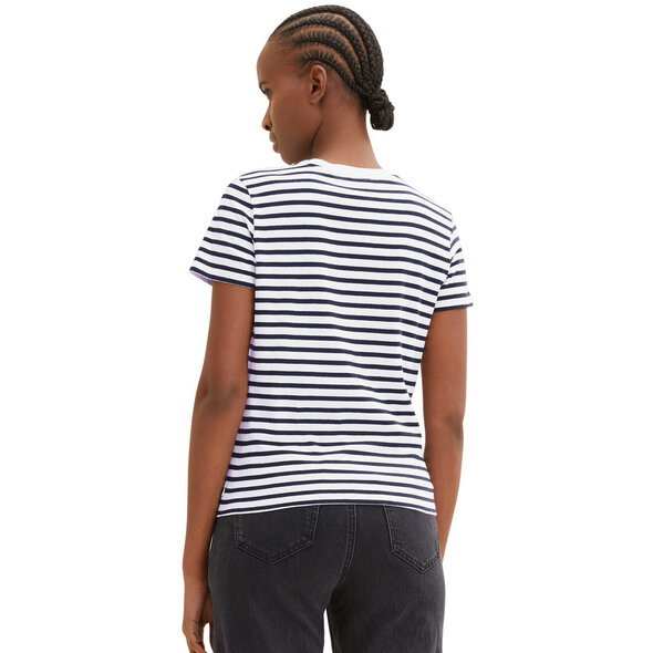 TOM TAILOR STRIPE ΜΠΛΟΥΖΑ ΓΥΝΑΙΚEIA 1035867-31641