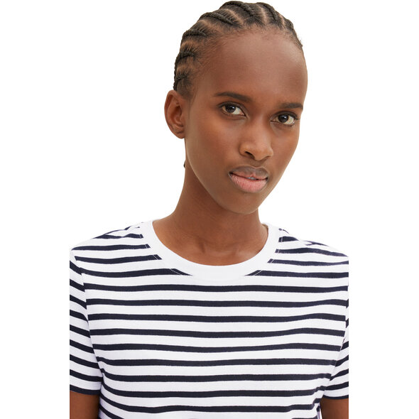 TOM TAILOR STRIPE ΜΠΛΟΥΖΑ ΓΥΝΑΙΚEIA 1035867-31641