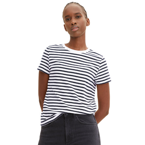 TOM TAILOR STRIPE ΜΠΛΟΥΖΑ ΓΥΝΑΙΚEIA 1035867-31641