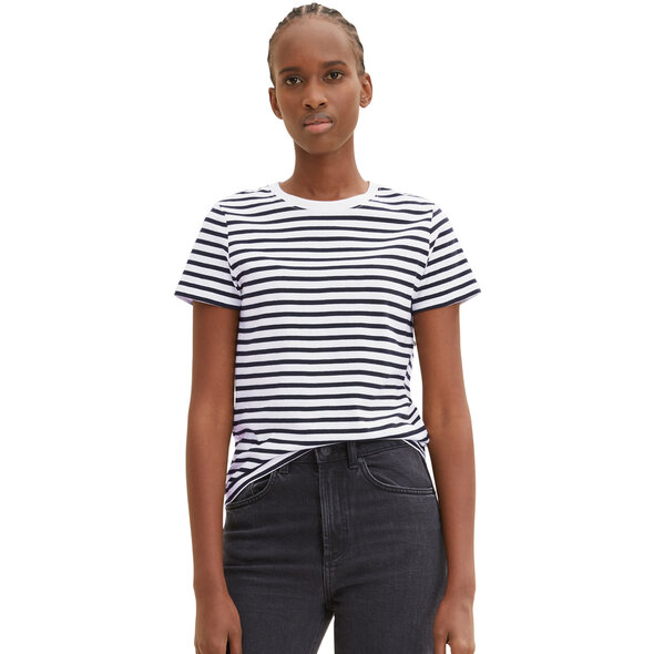 TOM TAILOR STRIPE ΜΠΛΟΥΖΑ ΓΥΝΑΙΚEIA 1035867-31641