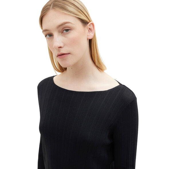 TOM TAILOR ΠΛΕΚΤΟ RIB ΦΟΡΕΜΑ ΓΥΝΑΙΚEIO 1037792-10668