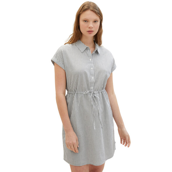 TOM TAILOR ΡΙΓΕ ΜΙΝΙ ΦΟΡΕΜΑ ΓΥΝΑΙΚEIO 1040925-35237