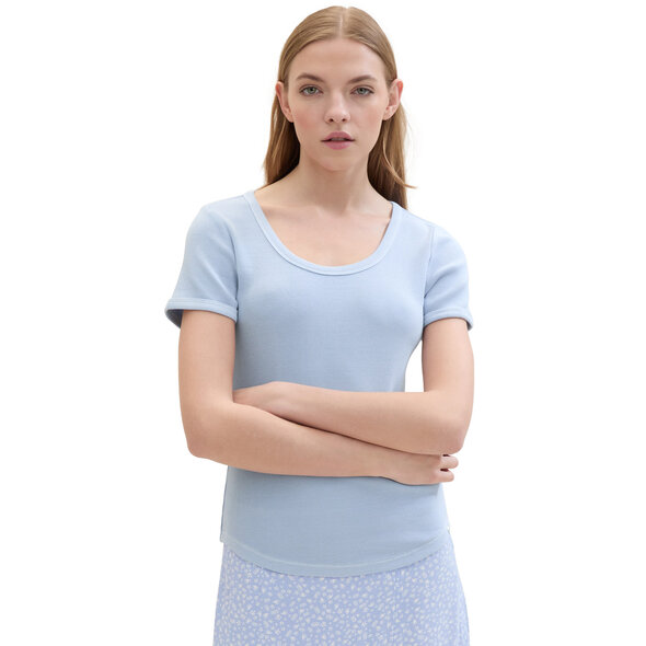 TOM TAILOR RIBBED TOP ΓΥΝΑΙΚΕΙΟ 1041410-17451