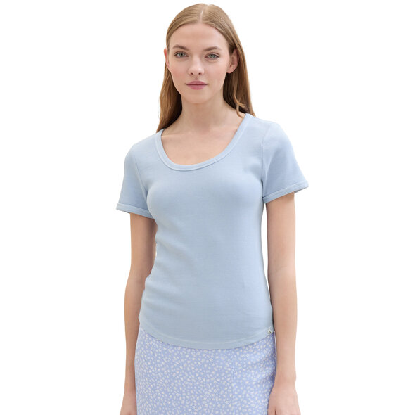 TOM TAILOR RIBBED TOP ΓΥΝΑΙΚΕΙΟ 1041410-17451
