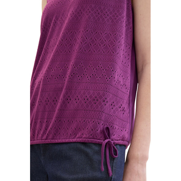 TOM TAILOR AJOUR ΜΠΛΟΥΖΑ ΓΥΝΑΙΚEIA 1042397-35274