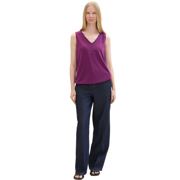 TOM TAILOR AJOUR ΜΠΛΟΥΖΑ ΓΥΝΑΙΚEIA 1042397-35274