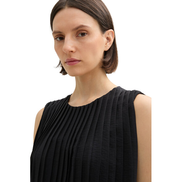 TOM TAILOR PLISSEE ΜΠΛΟΥΖΑ ΓΥΝΑΙΚΕΙΑ 1043223-14482