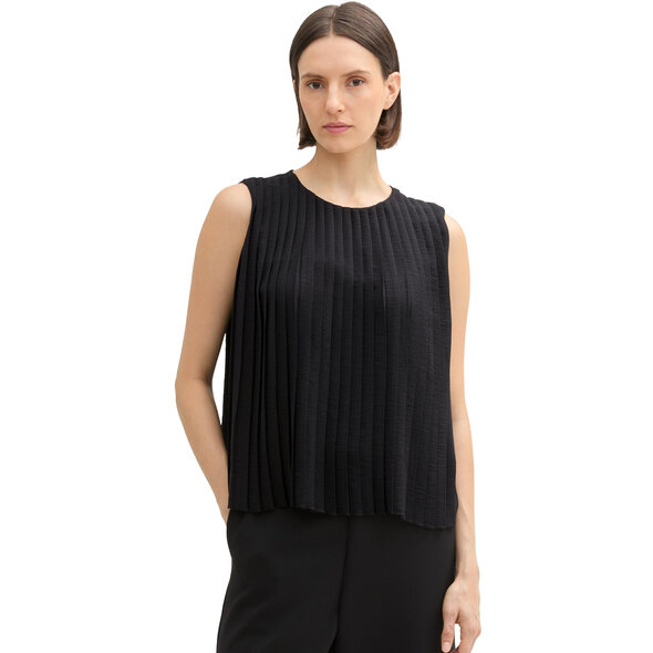 TOM TAILOR PLISSEE ΜΠΛΟΥΖΑ ΓΥΝΑΙΚΕΙΑ 1043223-14482