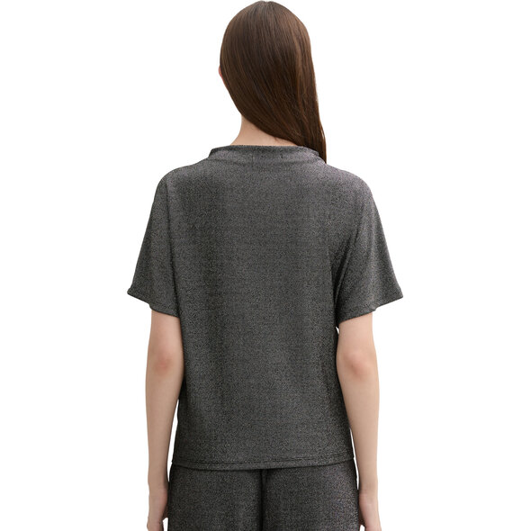 TOM TAILOR BATWING LUREX  ΜΠΛΟΥΖΑ ΓΥΝΑΙΚΕΙΑ 1044445-34029