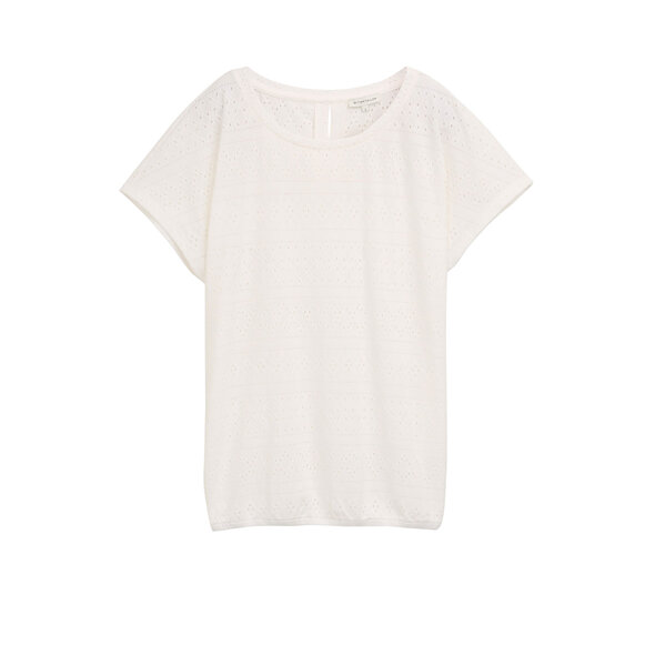 TOM TAILOR AJOUR ΜΠΛΟΥΖΑ ΓΥΝΑΙΚΕΙA 1046401-10315