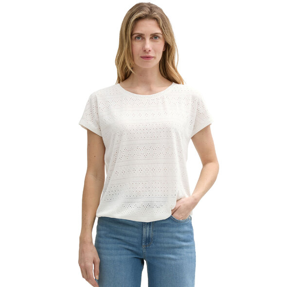 TOM TAILOR AJOUR ΜΠΛΟΥΖΑ ΓΥΝΑΙΚΕΙA 1046401-10315